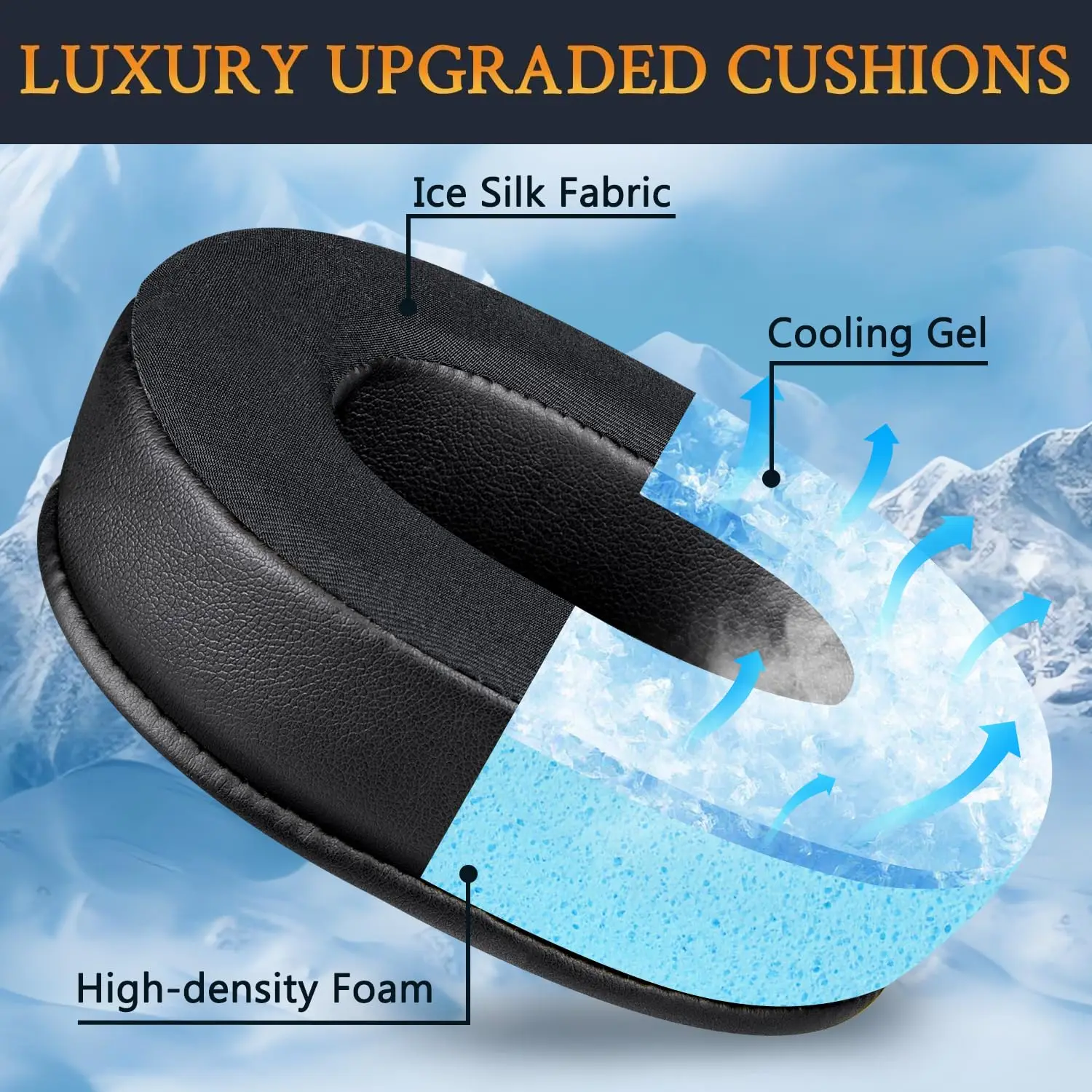 Cooling Gel Replacement Ear Pa - đánh giá và giá Cooling Pillow Gel