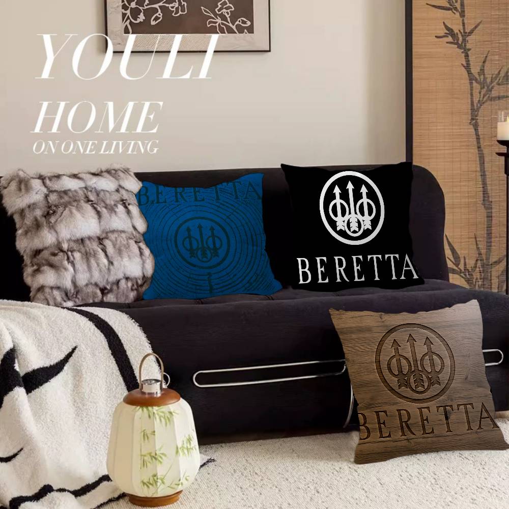 Gun Beretta Logo Pillow Covers - đánh giá và giá Home Textiles Logo