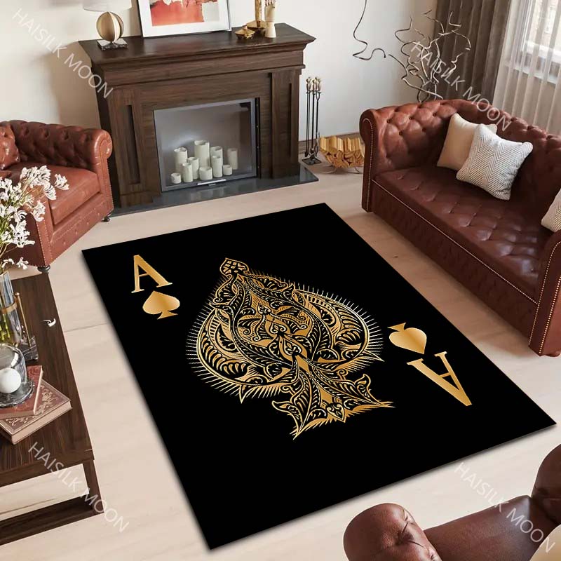 6 Styles Black Playing Card Ac - đánh giá và giá Luxury Home Textiles Usa