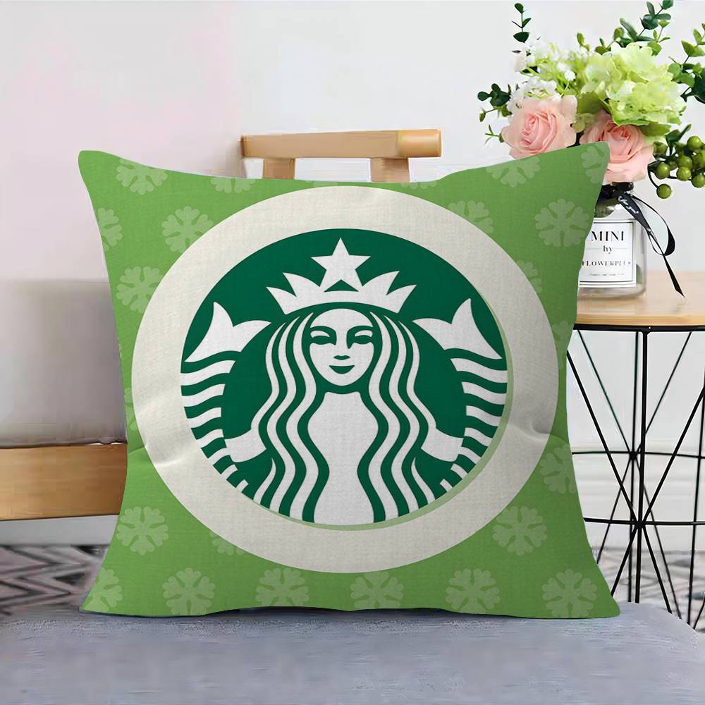 Cool S-Starbucks LOGO Cushion  - đánh giá và giá Home Textiles Logo