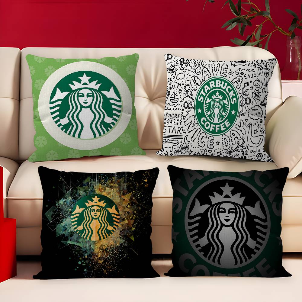 Cool S-Starbucks LOGO Cushion  - đánh giá và giá Home Textiles Logo