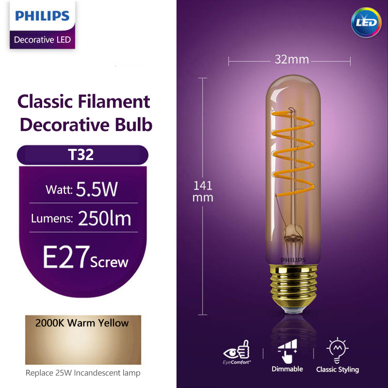Philips LED Decorative Bulb ST - đánh giá và giá Philips Bulb Led Classic