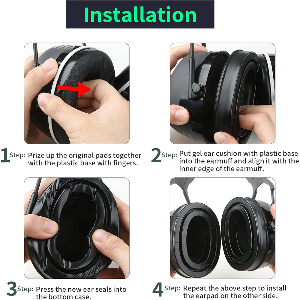 Tactical Headset Earmuffs Gel  - đánh giá và giá Cooling Pillow Gel