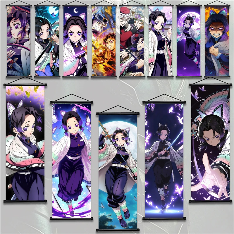 Shinobu Kocho Demon Slayer Art - đánh giá và giá Home Textiles