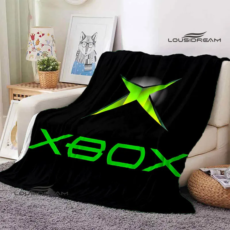 Xbox Logo Fleece Blanket Soft  - đánh giá và giá Home Textiles Logo