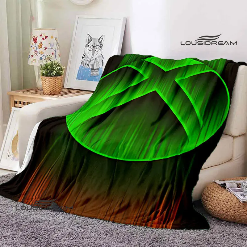 Xbox Logo Fleece Blanket Soft  - đánh giá và giá Home Textiles Logo