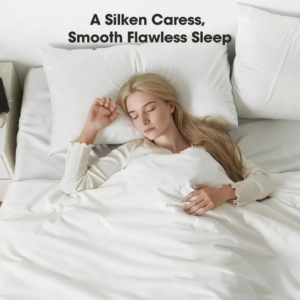 100% Mulberry Silk Duvet Inser - đánh giá và giá Duvet Insert White