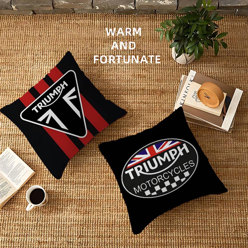 T-Triumphs Logo Pillow Covers  - đánh giá và giá Home Textiles Logo