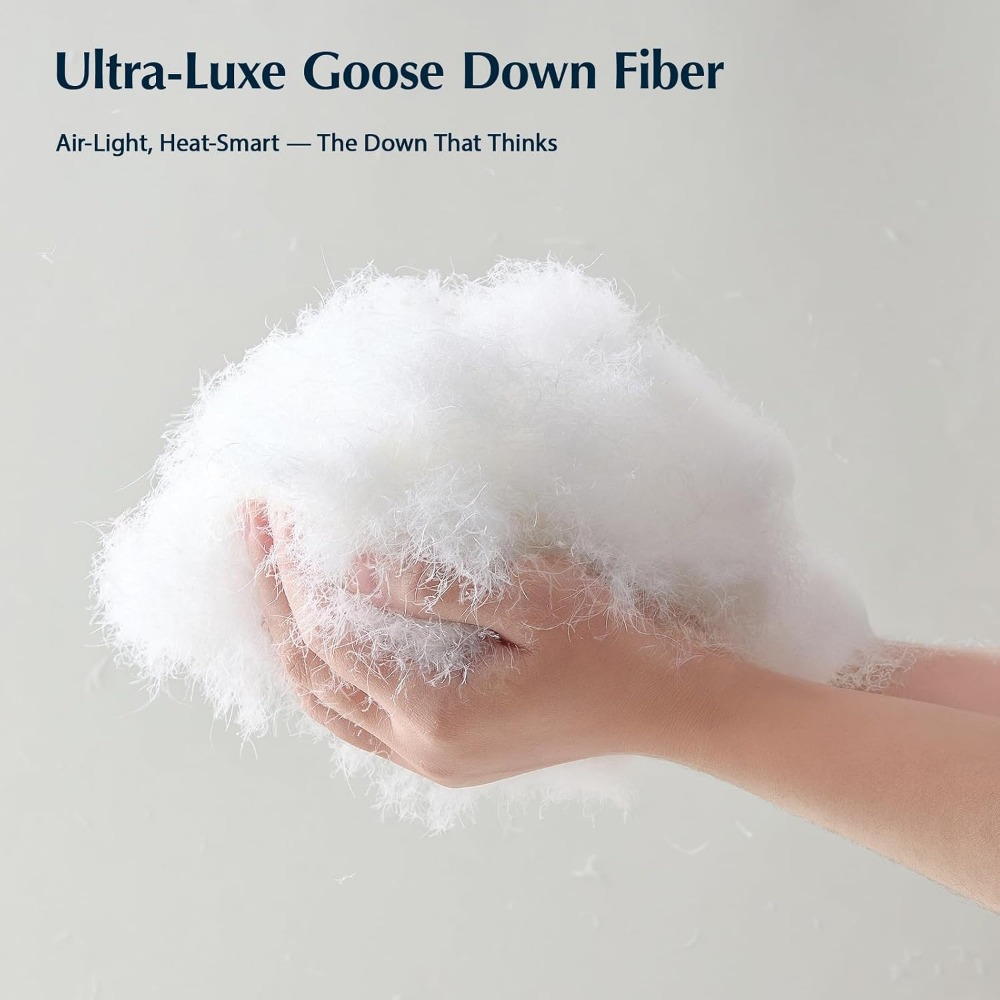 Extra Fluffy White Goose Feath - đánh giá và giá Duvet Insert White