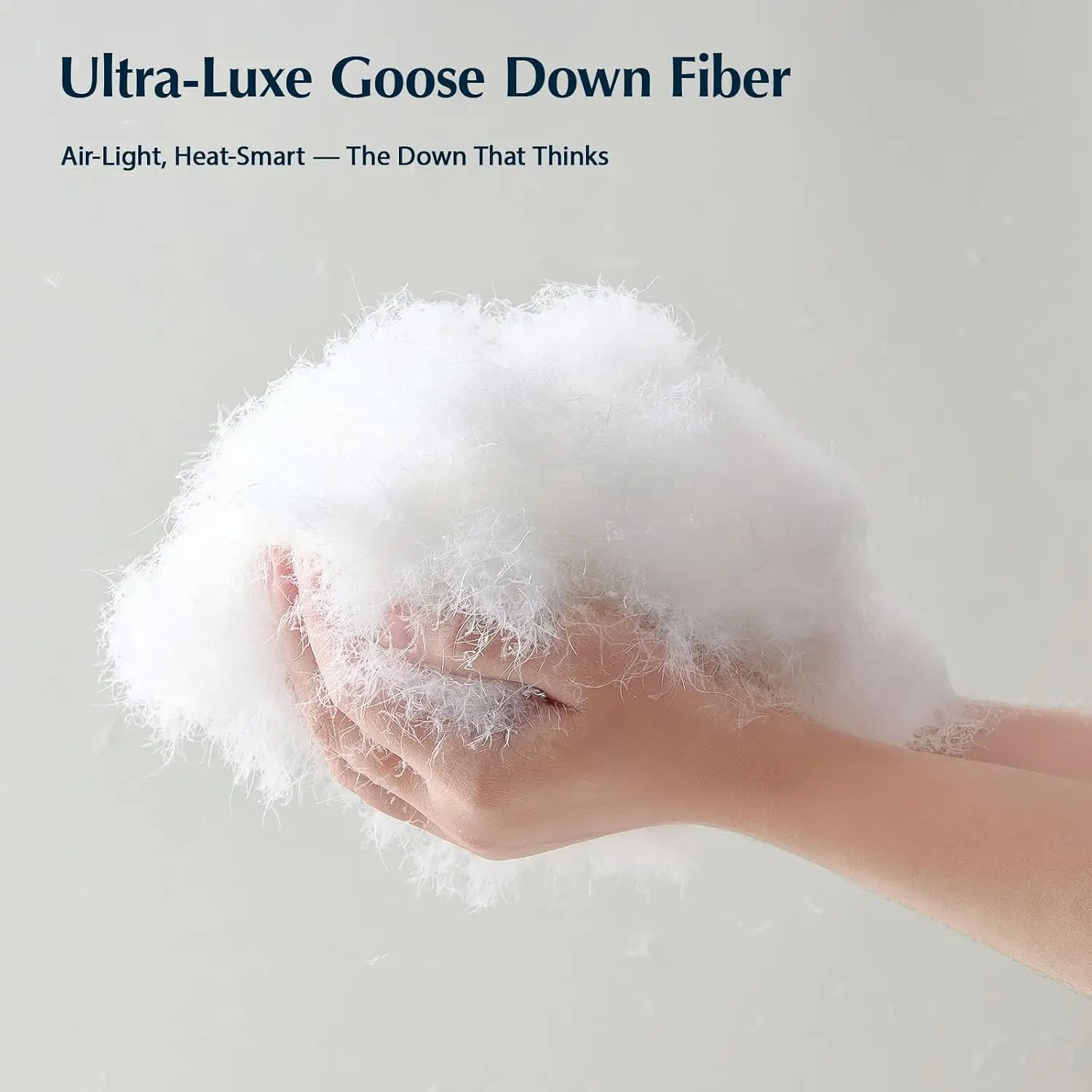 Goose Feather Down Fiber Comfo - đánh giá và giá Duvet Insert White