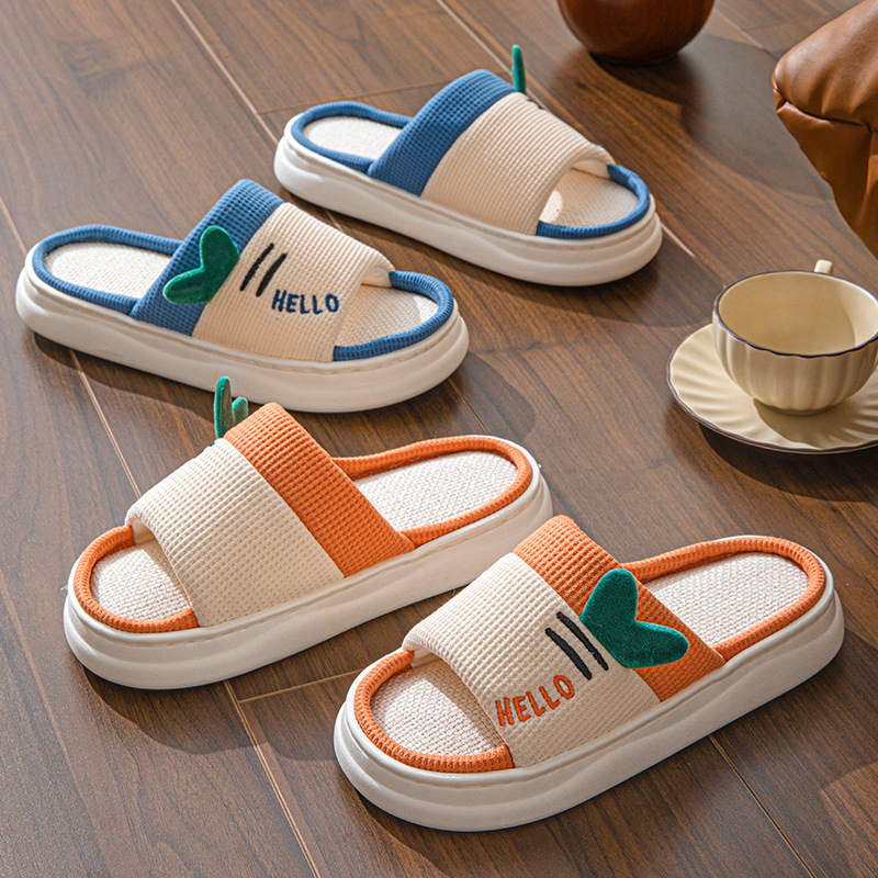 New Style Linen Slippers for W - đánh giá và giá Home Textiles