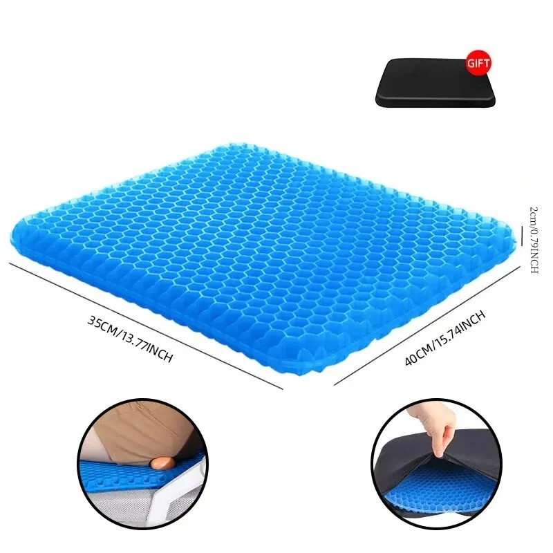 Extra Thick Gel Seat Cushion B - đánh giá và giá Cooling Pillow Gel