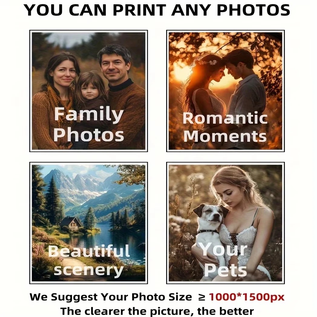 Personalized Photo Canvas, Cus - đánh giá và giá Home Textiles