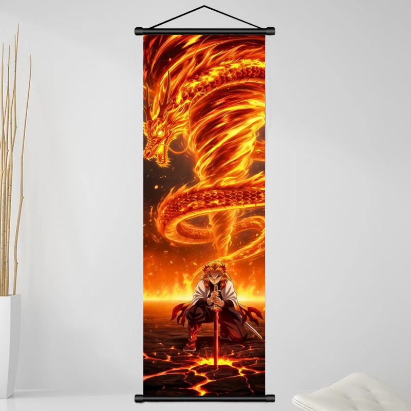 Demon Slayer Kyojuro Rengoku H - đánh giá và giá Home Textiles