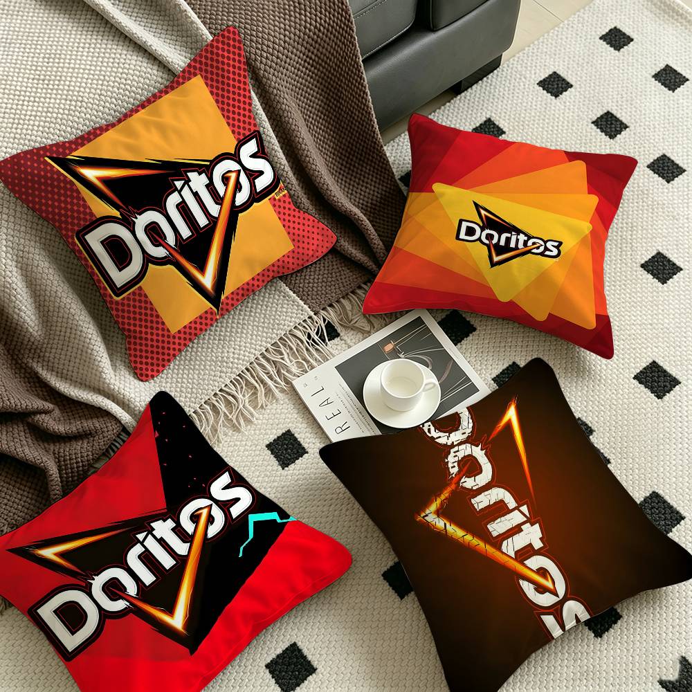 D-Doritos LOGO Pillow Cover So - đánh giá và giá Home Textiles Logo