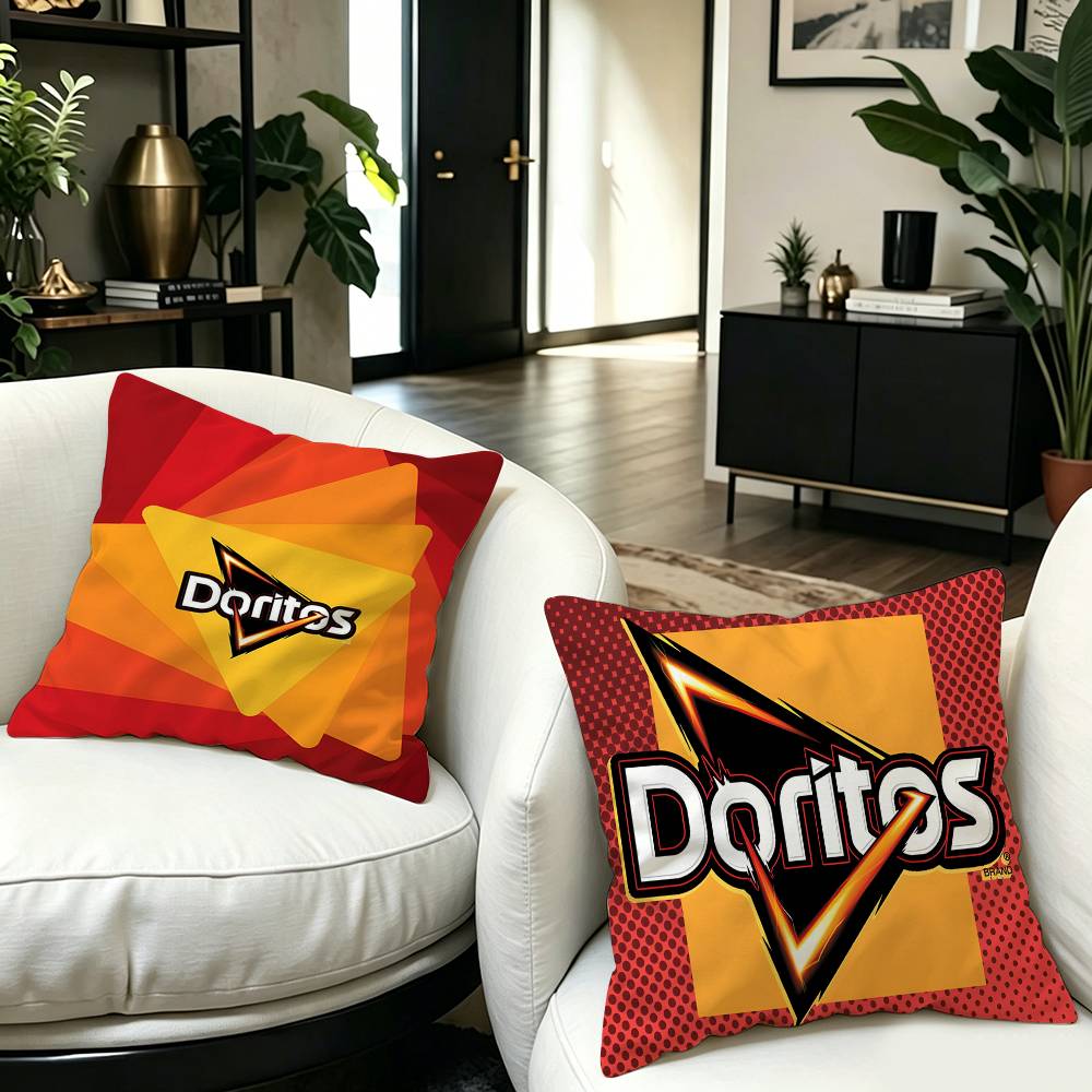 D-Doritos LOGO Pillow Cover So - đánh giá và giá Home Textiles Logo