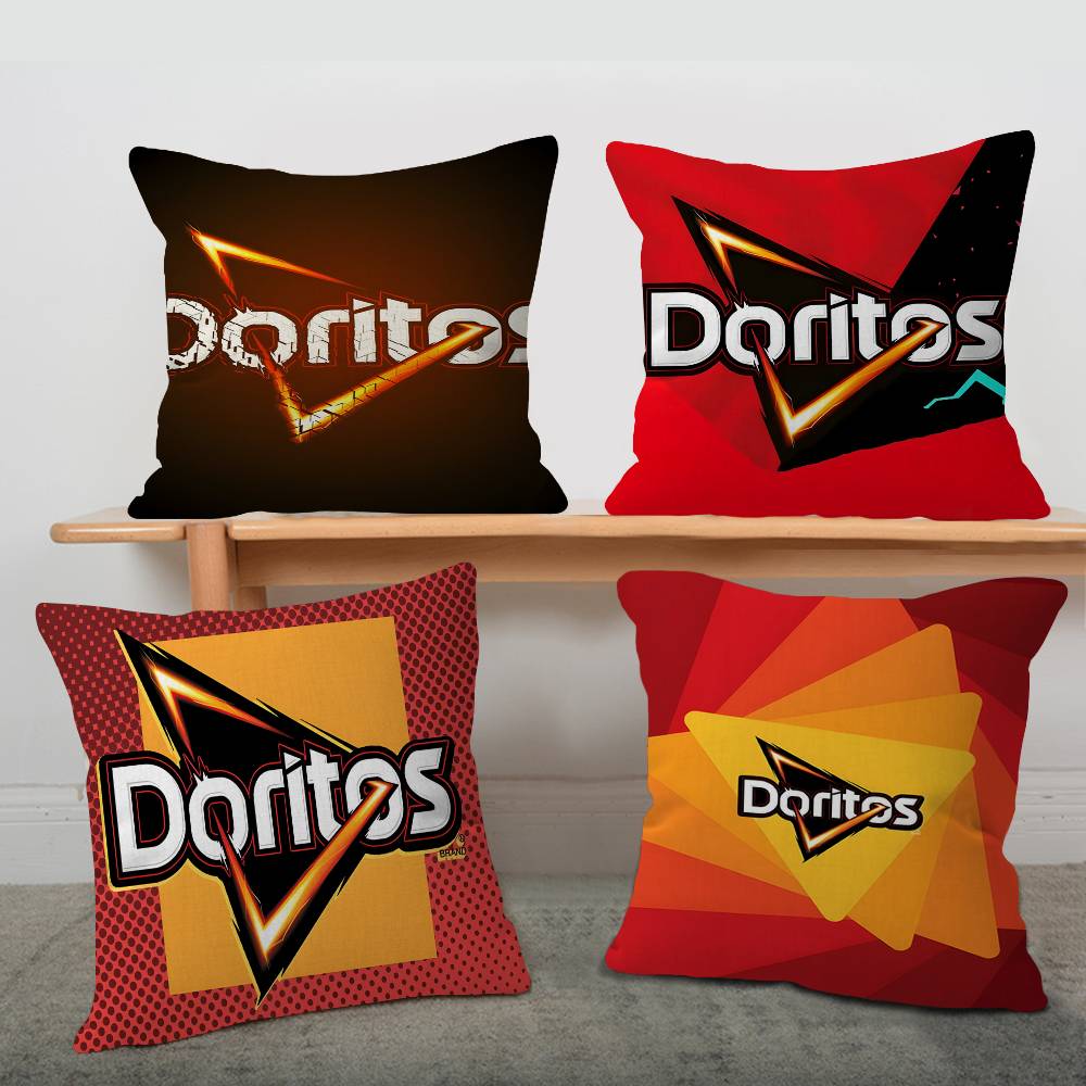 D-Doritos LOGO Pillow Cover So - đánh giá và giá Home Textiles Logo