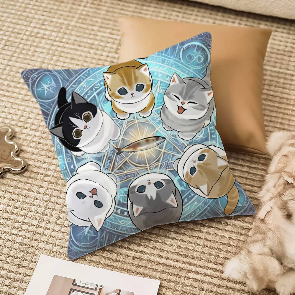 Luxury Cute mofusand cat Pillo - đánh giá và giá Luxury Home Textiles Usa