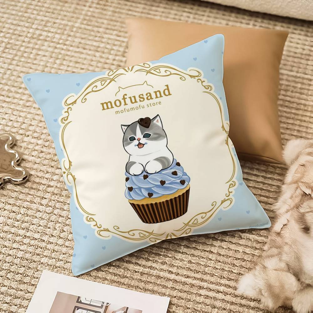 Luxury Cute mofusand cat Pillo - đánh giá và giá Luxury Home Textiles Usa