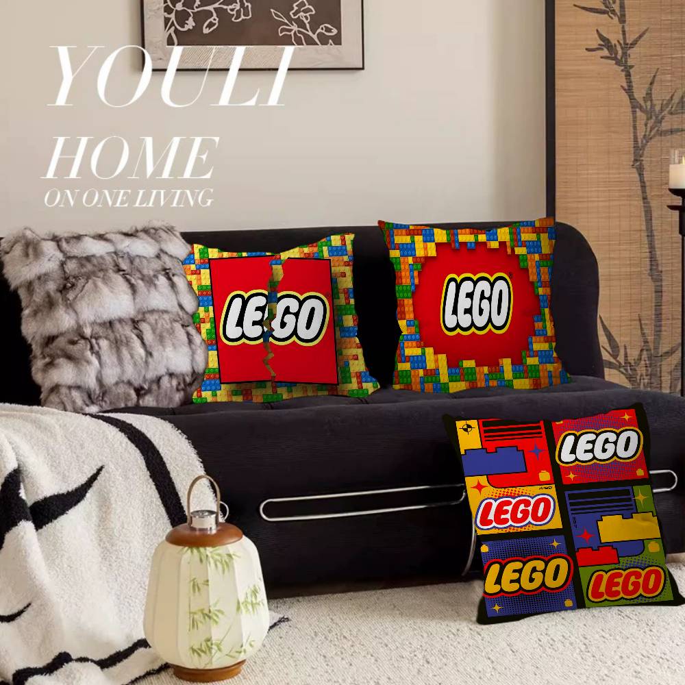 Classic L-LEGOS logo Cushion C - đánh giá và giá Home Textiles Logo
