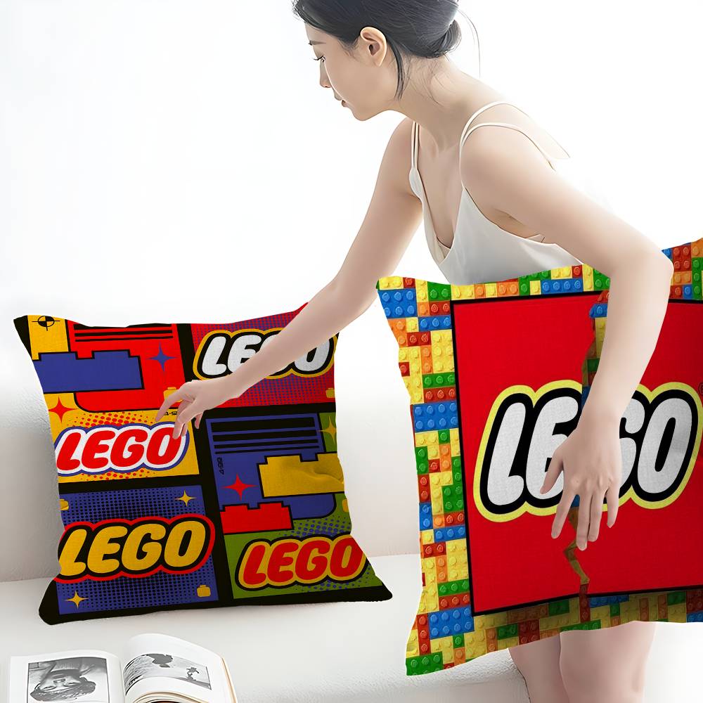 Classic L-LEGOS logo Cushion C - đánh giá và giá Home Textiles Logo