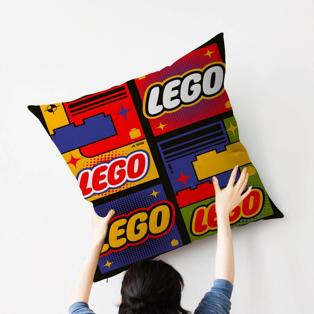 Classic L-LEGOS logo Cushion C - đánh giá và giá Home Textiles Logo