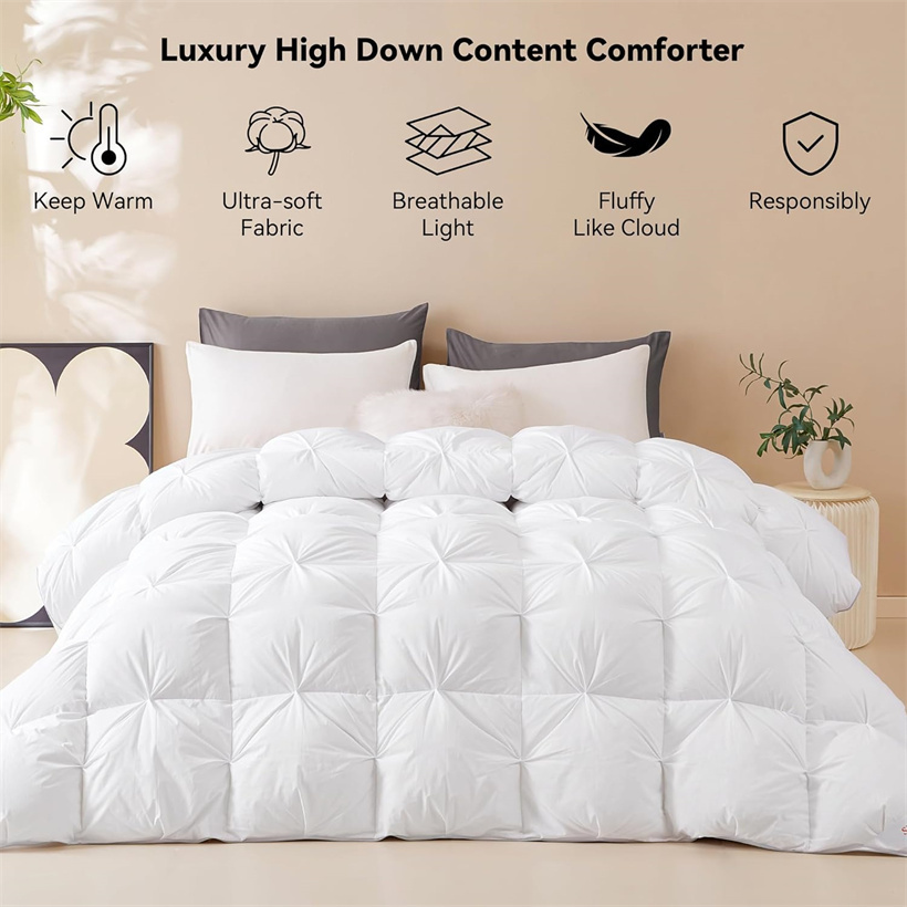 High End White Goose Dwon Comf - đánh giá và giá Duvet Insert White